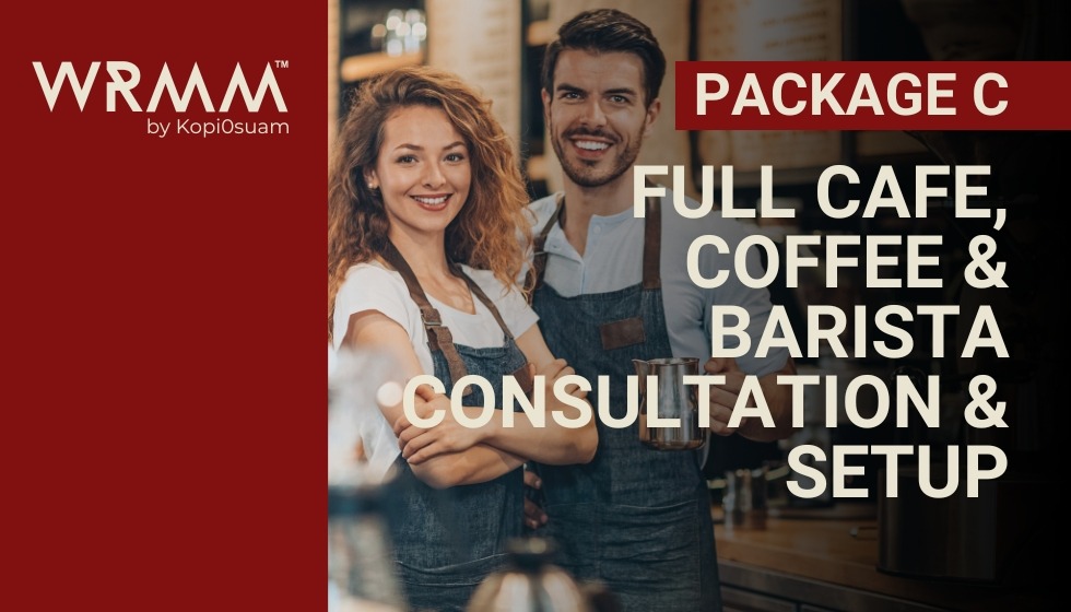 PACKAGE C - FULL CAFE, COFFEE & BARISTA CONSULTATION & SETUP